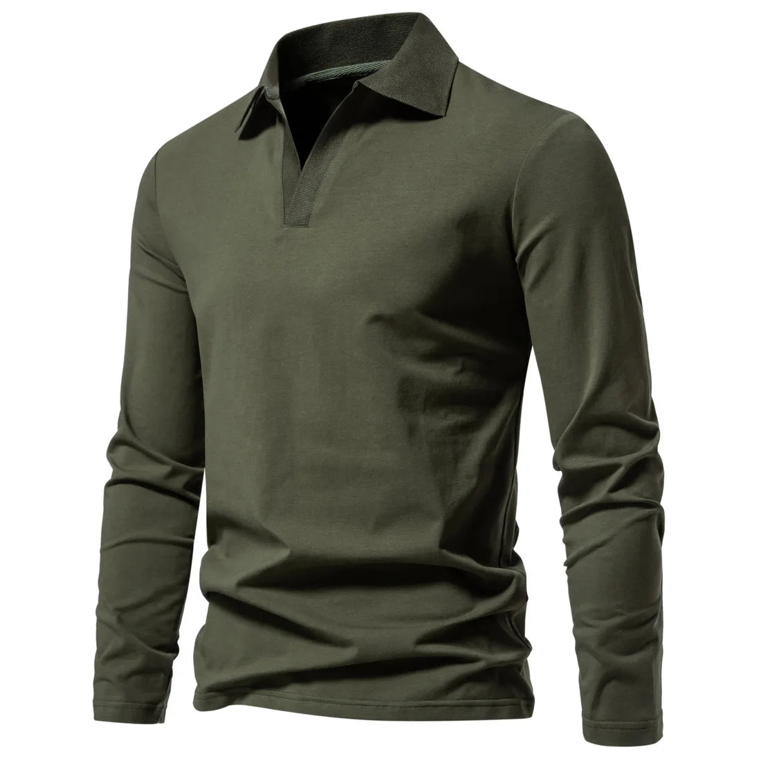 Beeckhoven™ | Casual Katoenen Shirt Met Lange Mouwen
