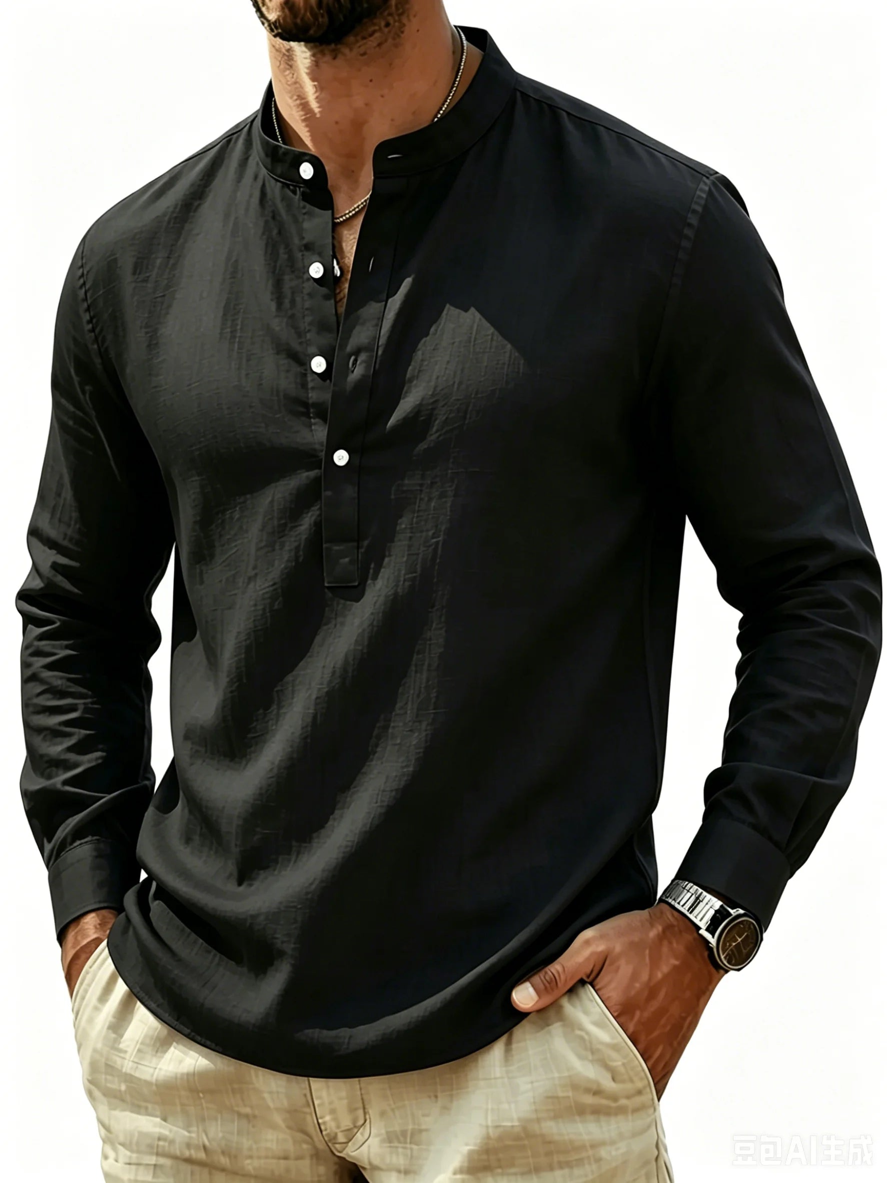 Beeckhoven™ | Ademend Shirt Met Lange Mouwen
