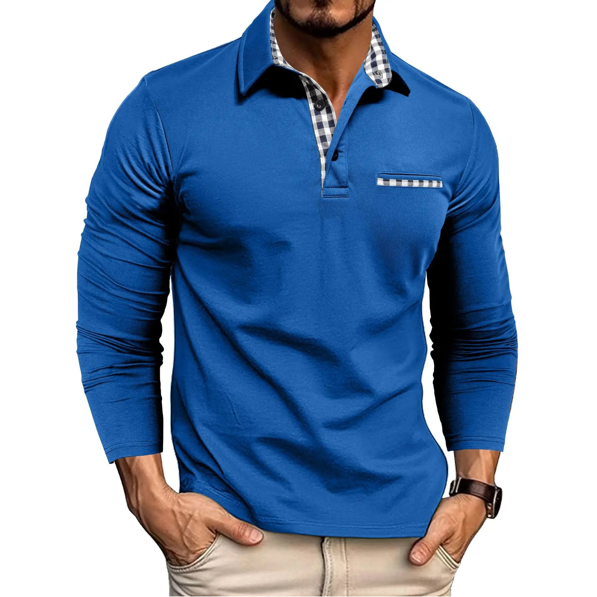 Beeckhoven™ | Klassiek Poloshirt Met Lange Mouwen