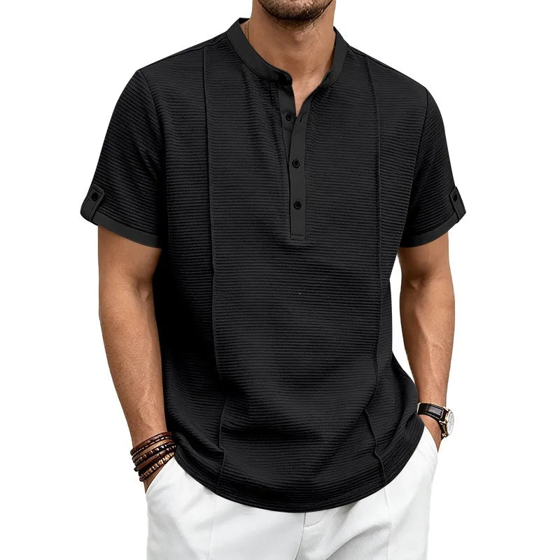 Beeckhoven™ | Comfortabel & Tijdloos Henley Shirt