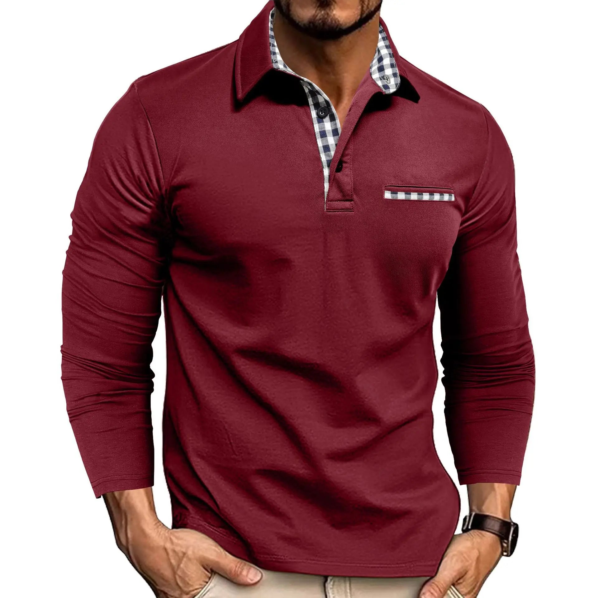 Beeckhoven™ | Klassiek Poloshirt Met Lange Mouwen