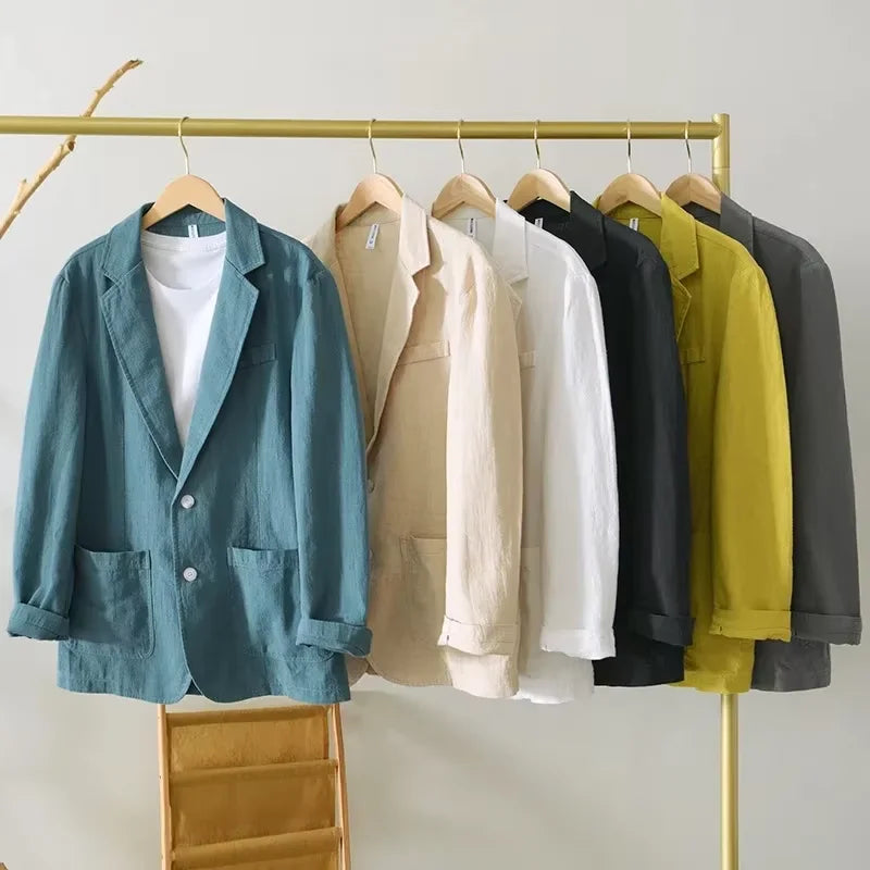 Beeckhoven™ | Linnen Heren Blazer