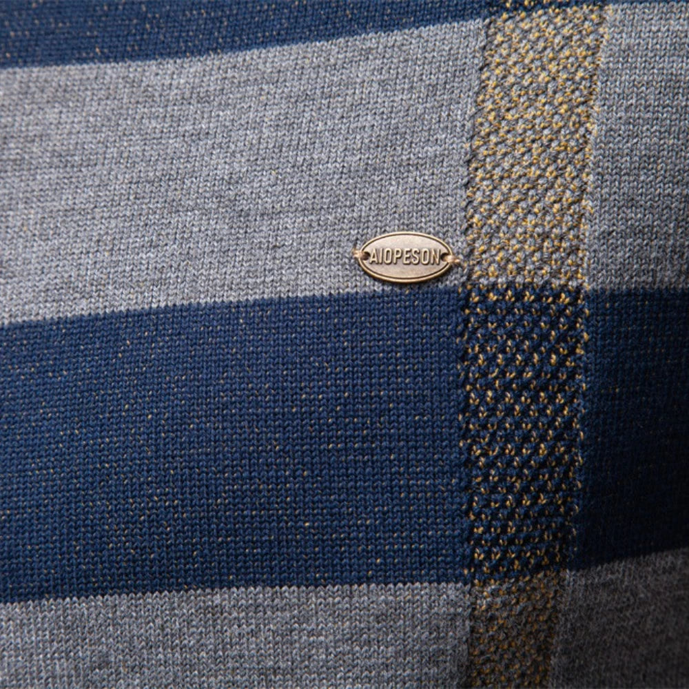 Beeckhoven™ | Luxe & Gestreepte Katoenen Trui