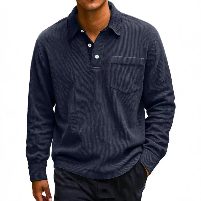 Beeckhoven™ | Stijlvolle Corduroy Polosweater