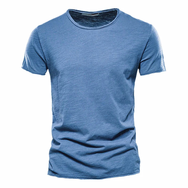 Beeckhoven™ | Katoenen Zomershirt Met Ronde Hals
