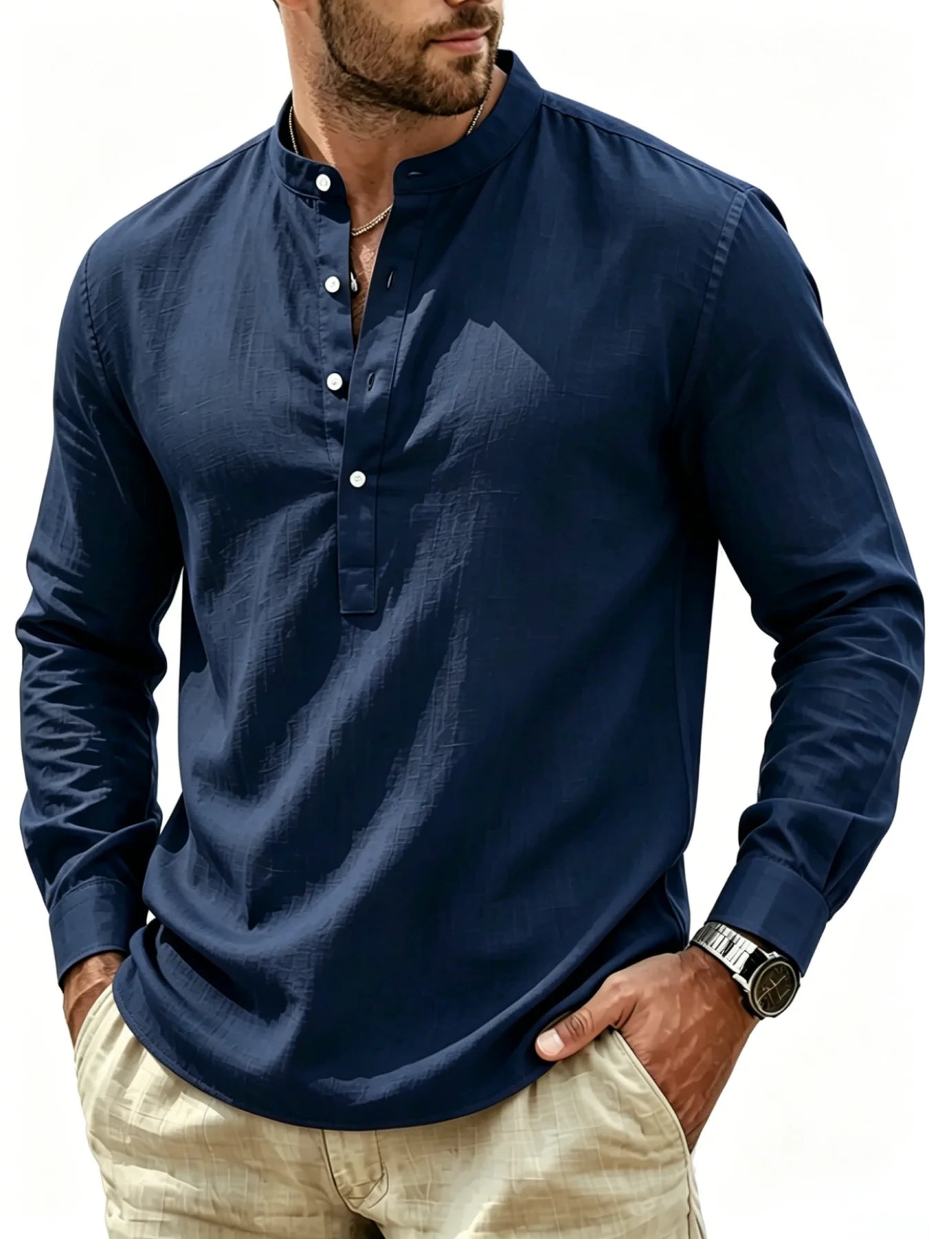 Beeckhoven™ | Ademend Shirt Met Lange Mouwen