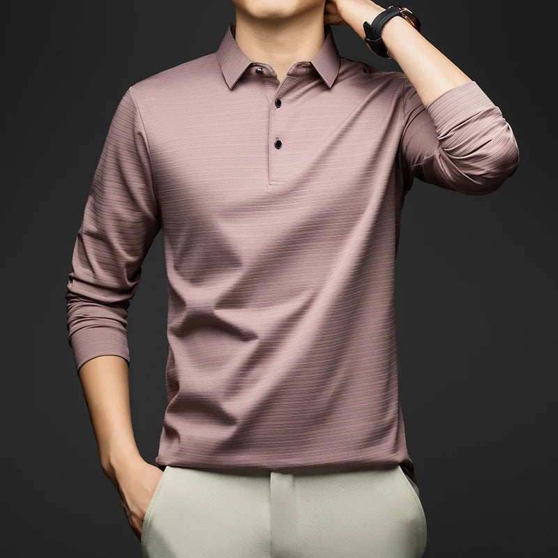 Beeckhoven™ | Casual Winter Poloshirt Met Knopen