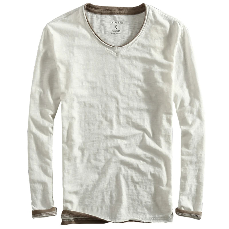 Beeckhoven™ | Katoenen Mannen Shirt Met Lange Mouwen