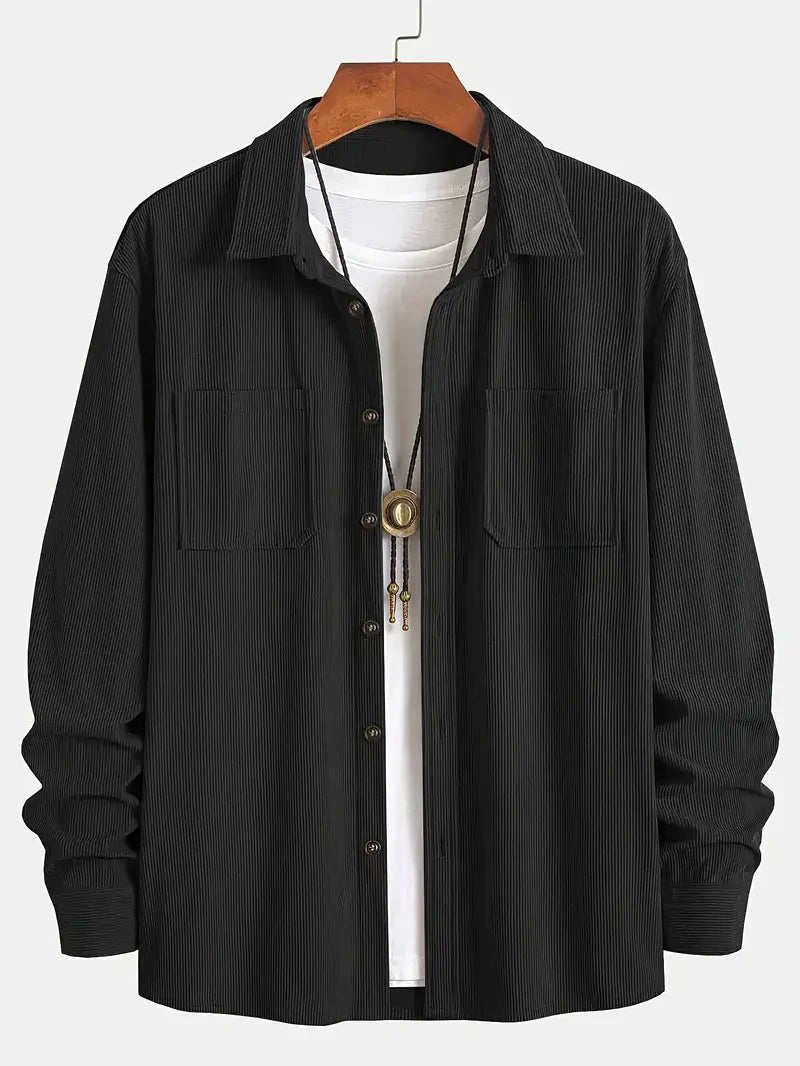 Beeckhoven™ | Corduroy Shirt Met Lange Mouwen