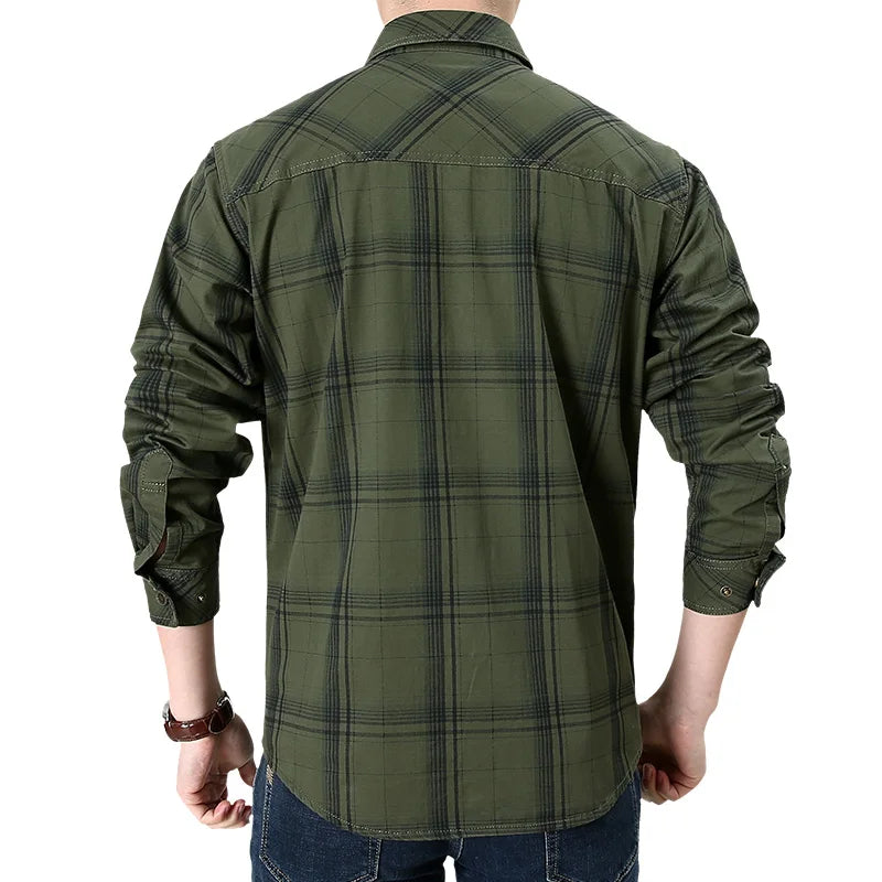 Beeckhoven™ | Geruit Heren Overshirt