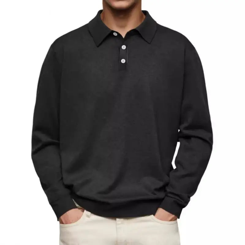 Beeckhoven™ | Casual Poloshirt Met Lange Mouwen