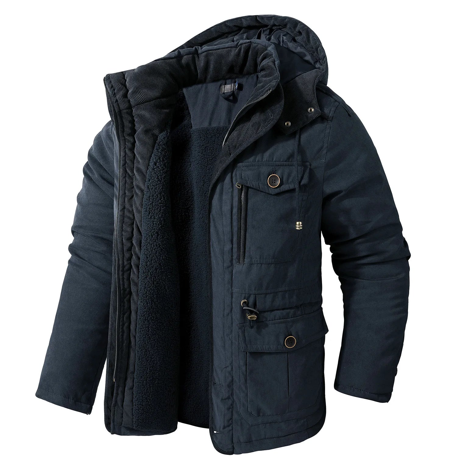 Beeckhoven™ | Casual Gewatteerde Fleecejas