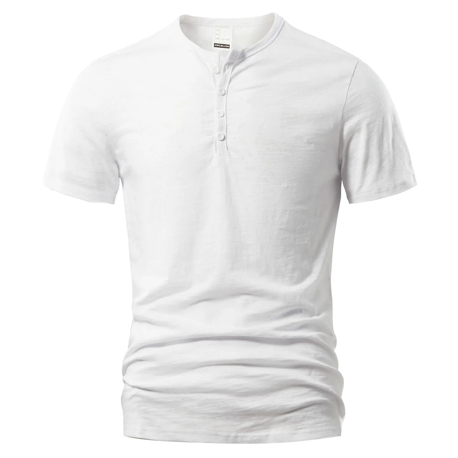 Beeckhoven™ | Stijlvol Mannen T-Shirt Met Knoopsluiting