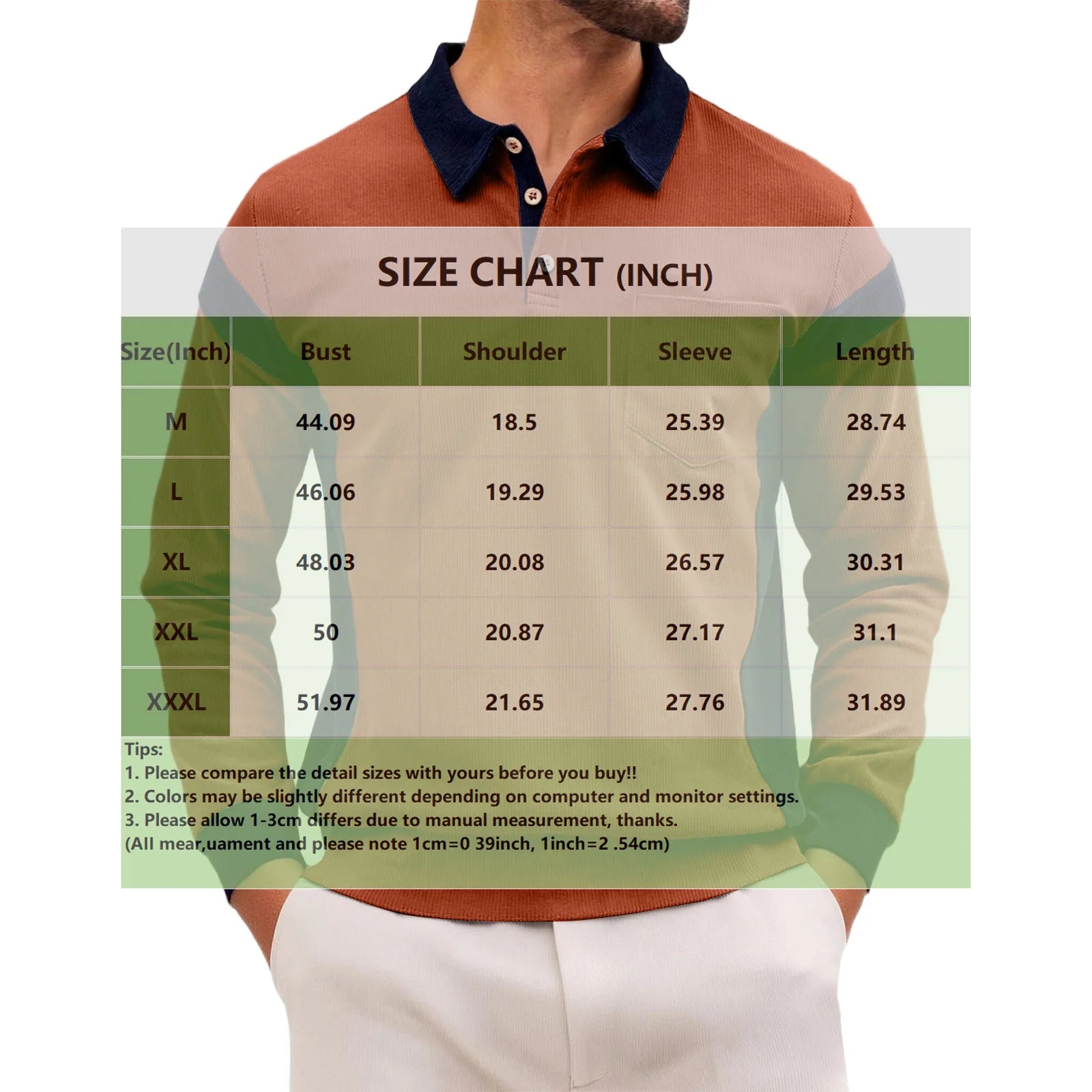 Beeckhoven™ | Warm Corduroy Poloshirt