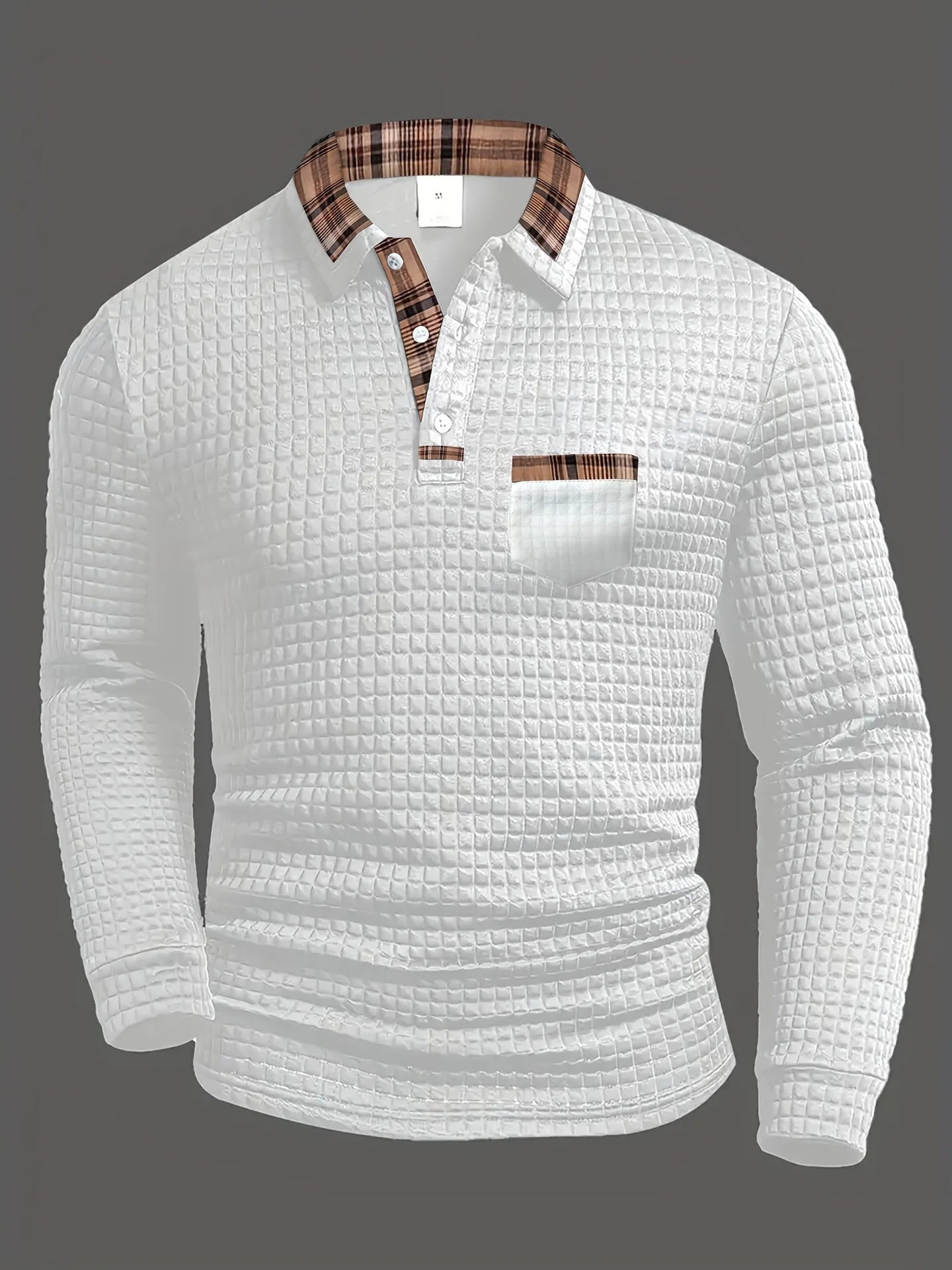 Beeckhoven™ | Polo Shirt Met Ruitpatroon