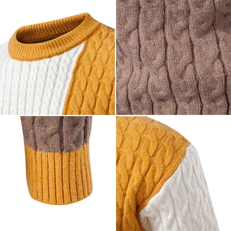 Beeckhoven™ | Stijlvolle Patchwork Trui