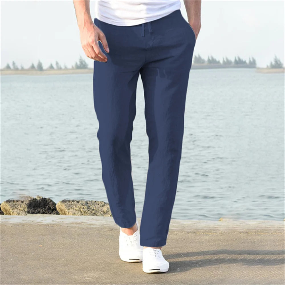 Beeckhoven™ | Katoenen Linnen Broek