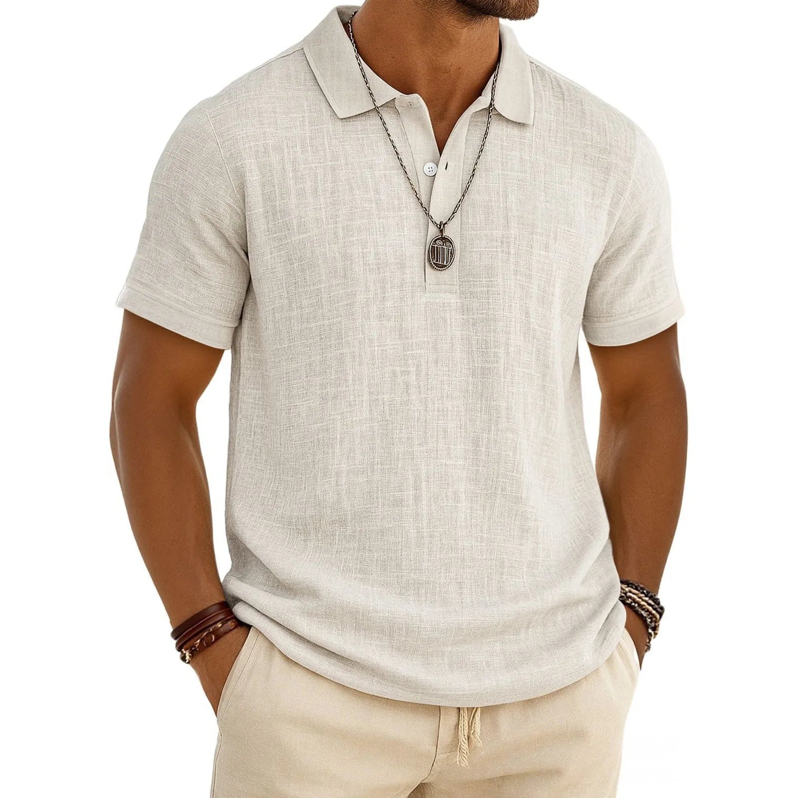 Beeckhoven™ | Casual Mannen Zomer Poloshirt