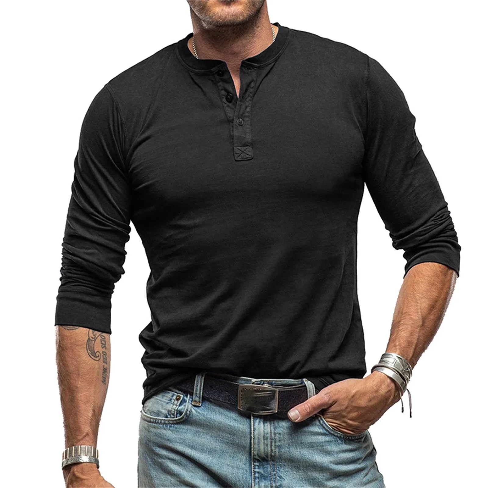 Beeckhoven™ | Stoer T-Shirt Met Lange Mouwen
