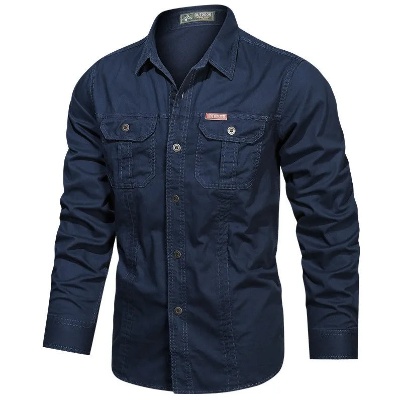 Beeckhoven™ | Katoenen Shirt Met Lange Mouwen
