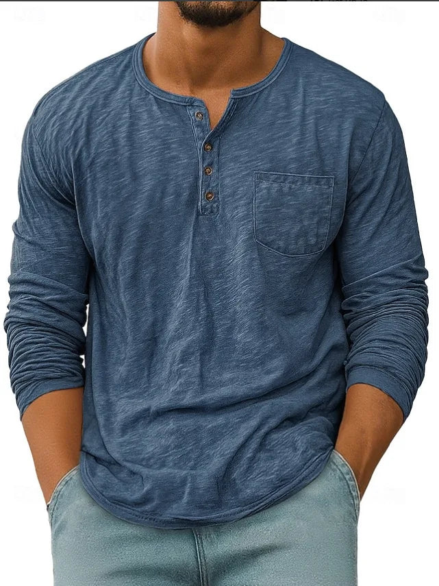 Beeckhoven™ | Luchtig Zomershirt met Lange Mouwen