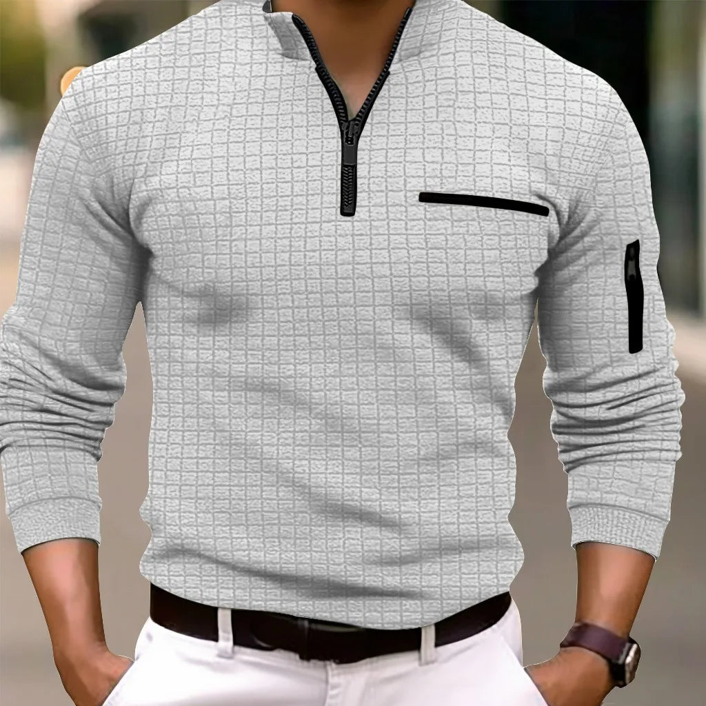 Beeckhoven™ | Heren Poloshirt Met Ruitpatroon