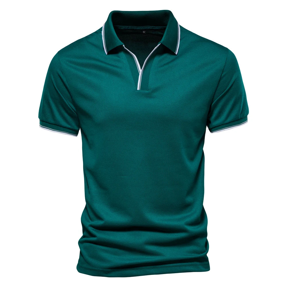 Beeckhoven™ | Heren Polo Met V-hals