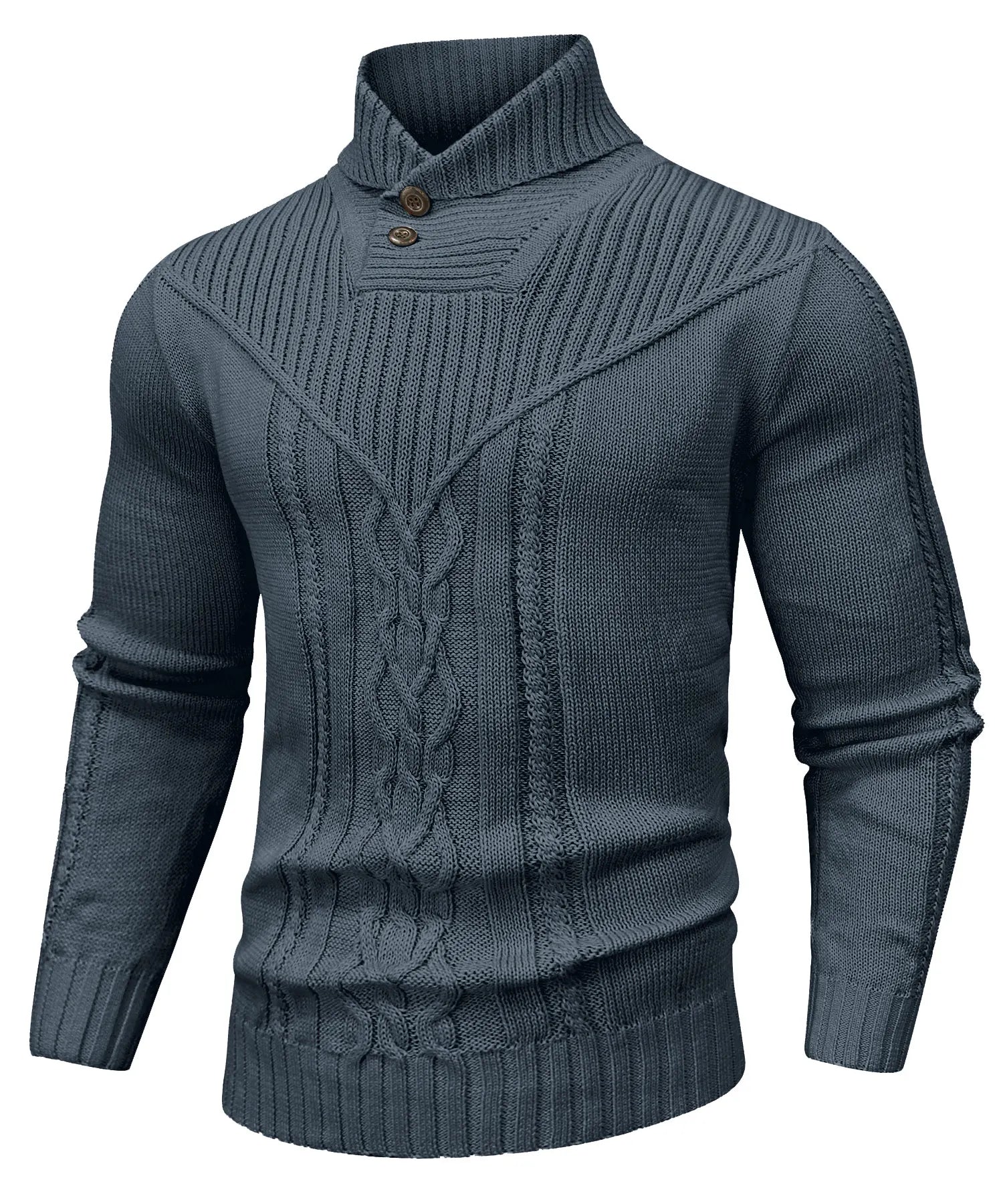 Beeckhoven™ | Kabelgebreide Coltrui Met Knopen