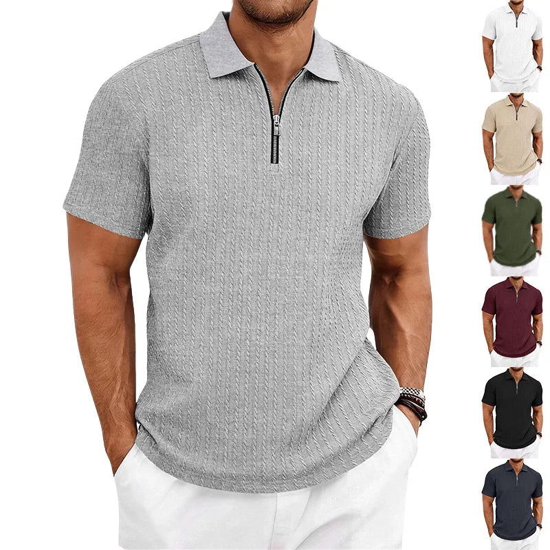 Beeckhoven™ | Moderne Zomer Polo Met Rits