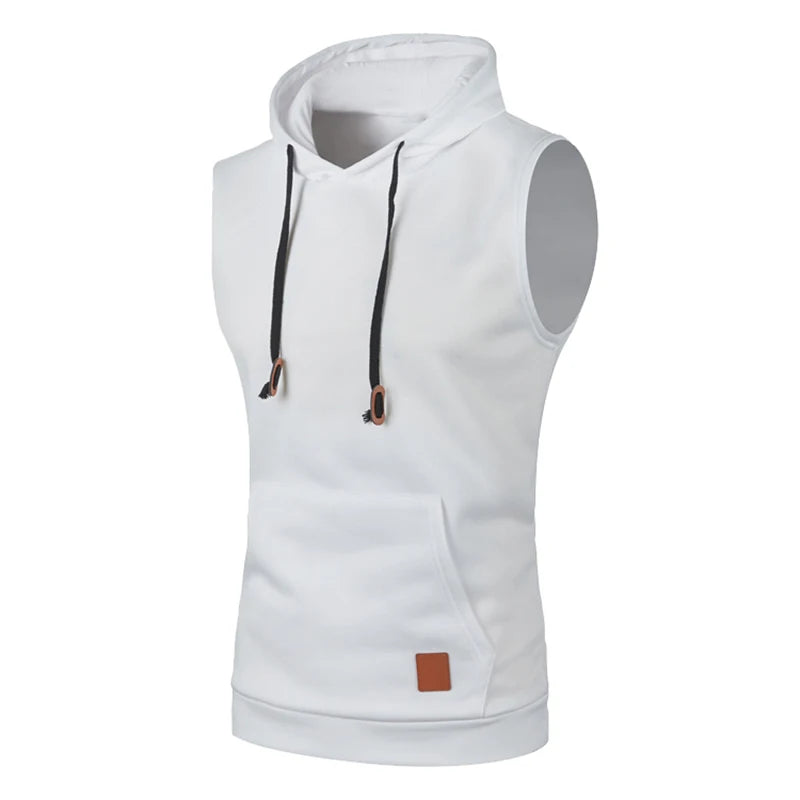 Heren Trui Vest V-hals Mouwloos Open Front Heren Kleding_Olive_Small
