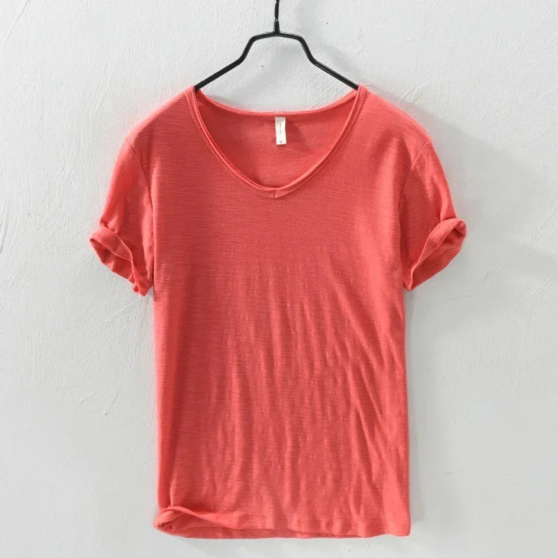 Beeckhoven™ | Casual 100% Katoen Heren T-Shirt