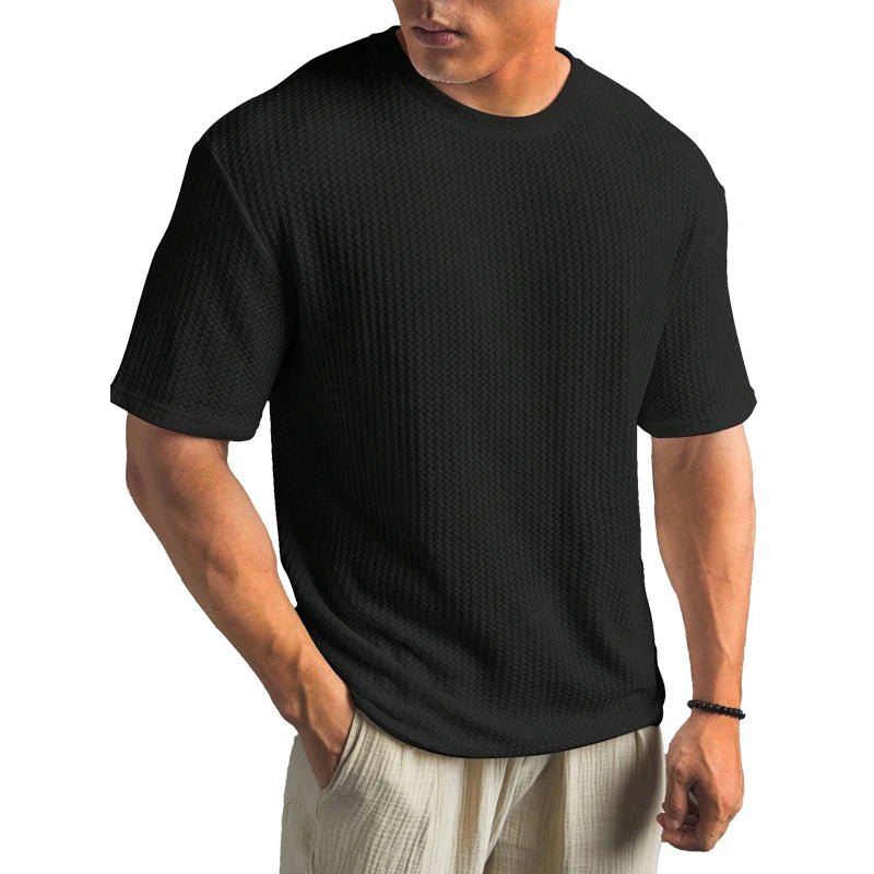 Beeckhoven™ | Wafelgebreid T-Shirt