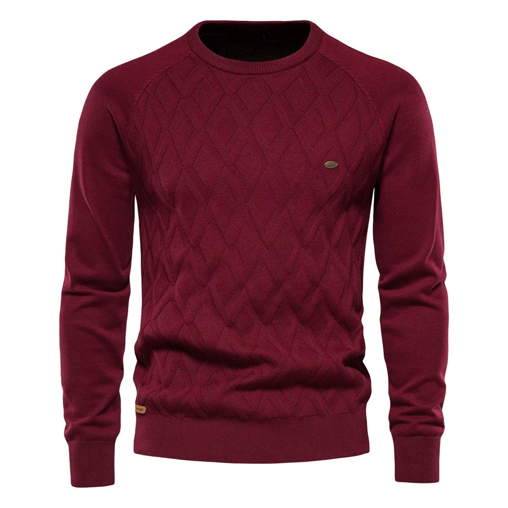 Beeckhoven™ | Heren Trui Met Ruitdesign