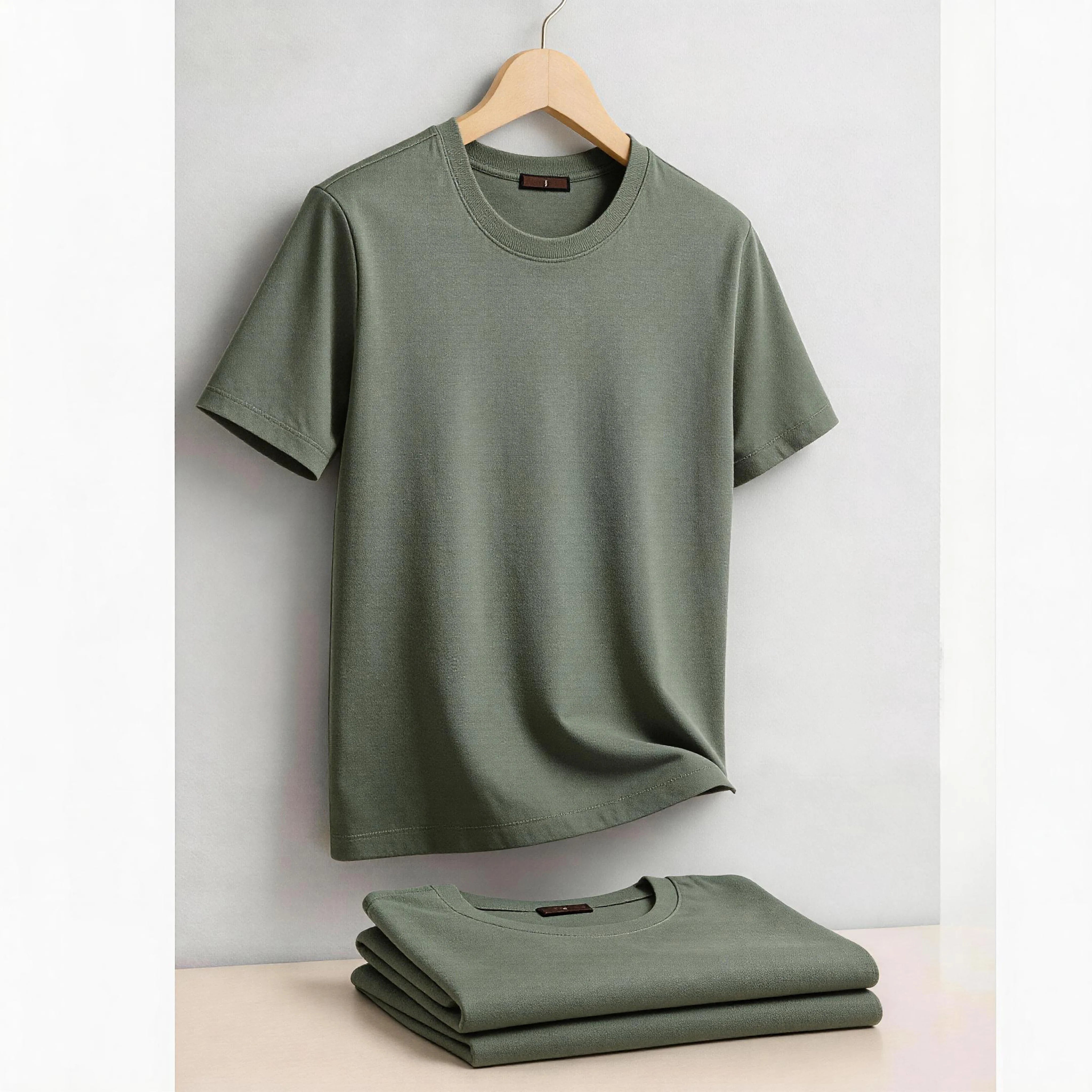 Beeckhoven™ | Premium Katoenen Shirt Met Ronde Hals