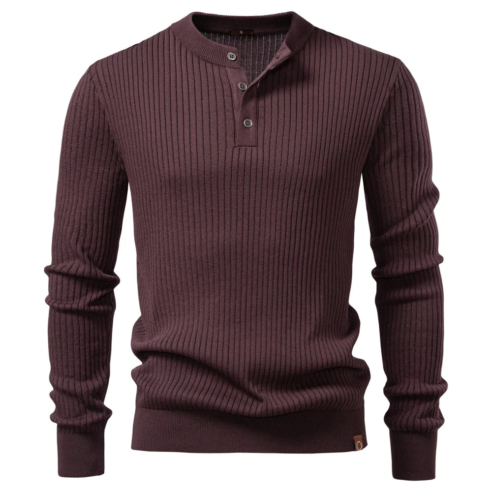 Beeckhoven™ | Casual Winter Poloshirt Met Knopen