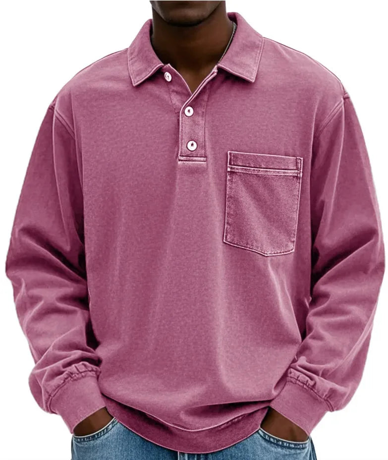 Beeckhoven™ | Casual Poloshirt Met Lange Mouwen