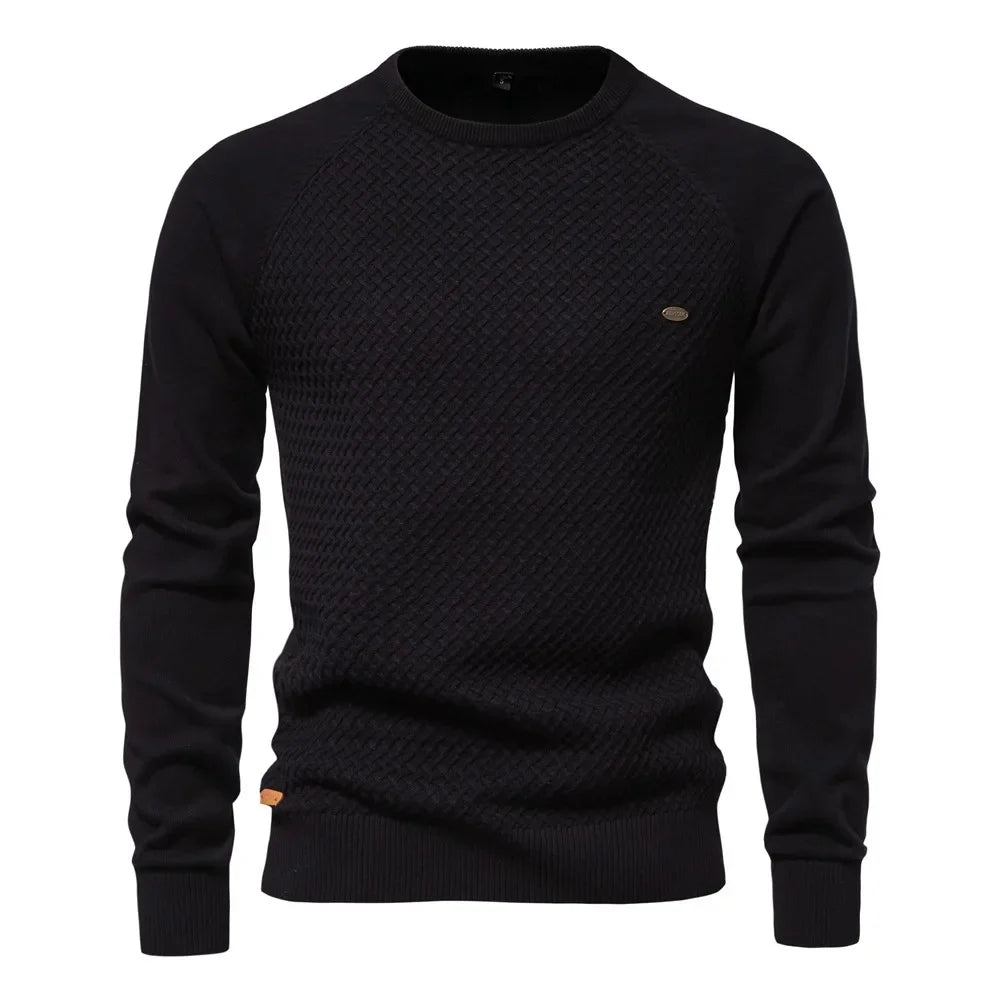 Beeckhoven™ | Gebreid Heren Sweatshirt Met Ronde Hals