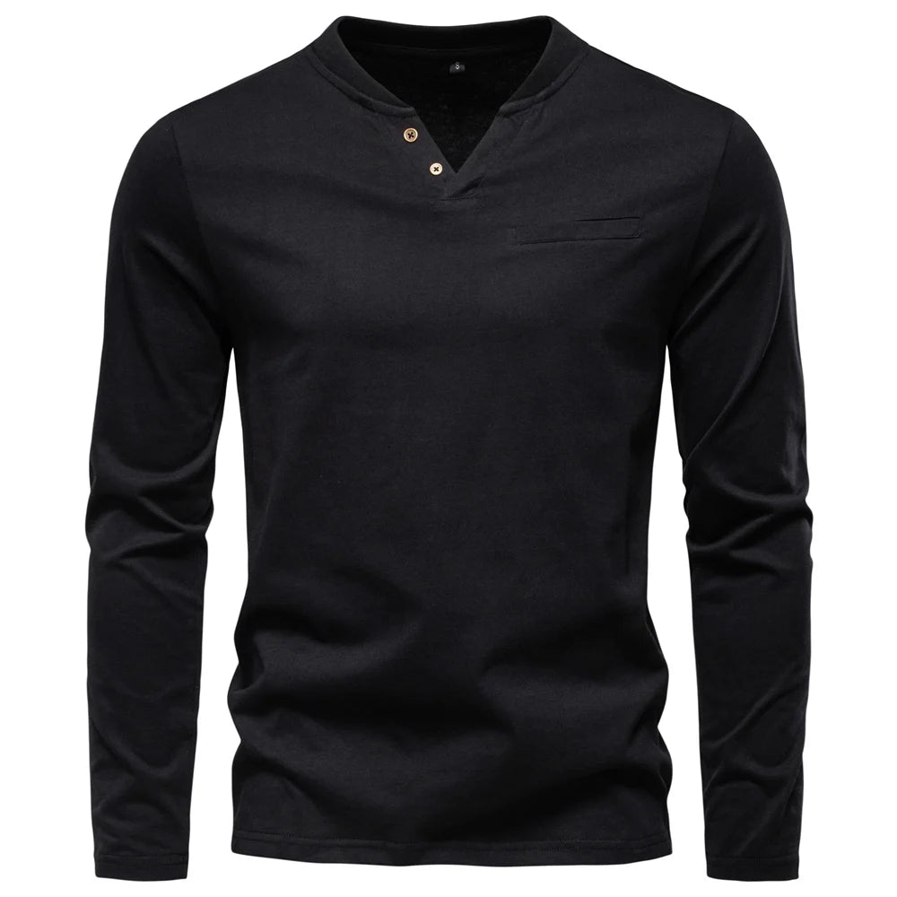 Beeckhoven™ | Modern Poloshirt Met Lange Mouwen