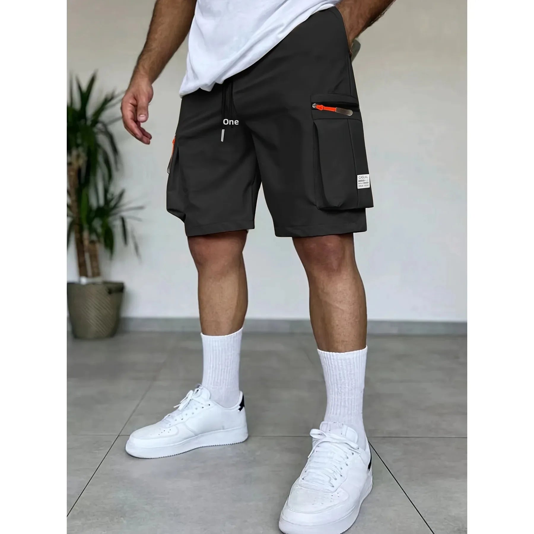 Beeckhoven™ | Cargo Stretch Jogger Short voor Heren