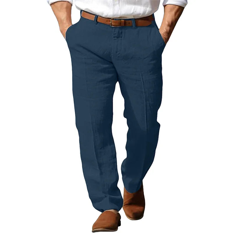Beeckhoven™ | Klassevolle Linnen Heren Broek