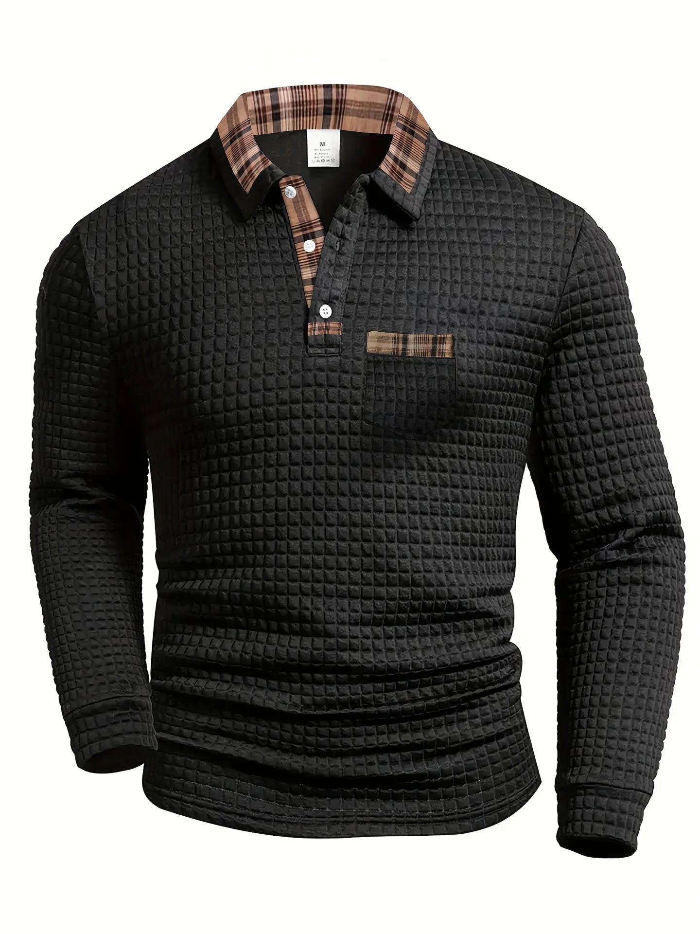 Beeckhoven™ | Polo Shirt Met Ruitpatroon