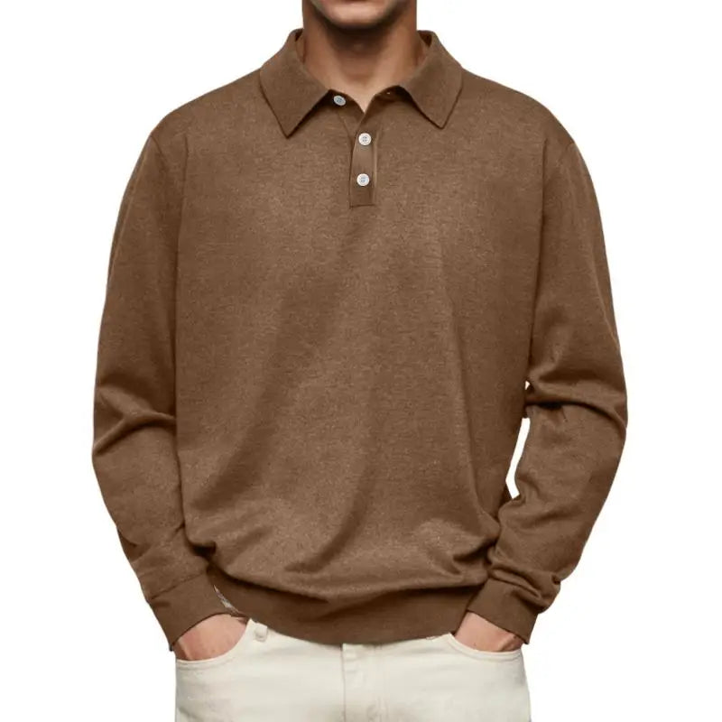 Beeckhoven™ | Casual Poloshirt Met Lange Mouwen