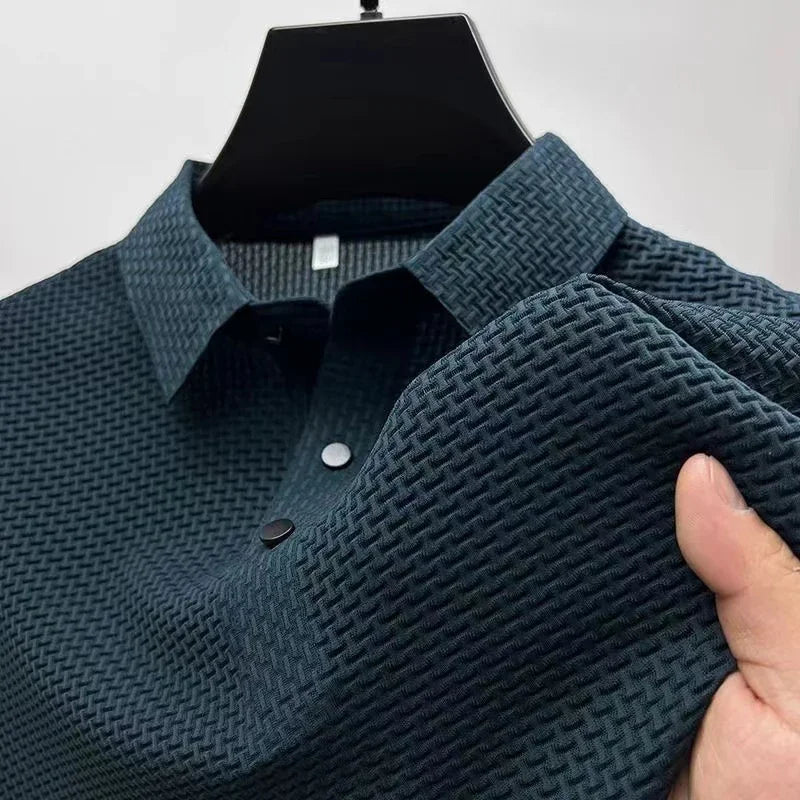 Beeckhoven™ | Moderne Structuur Polo – Comfort & Klasse