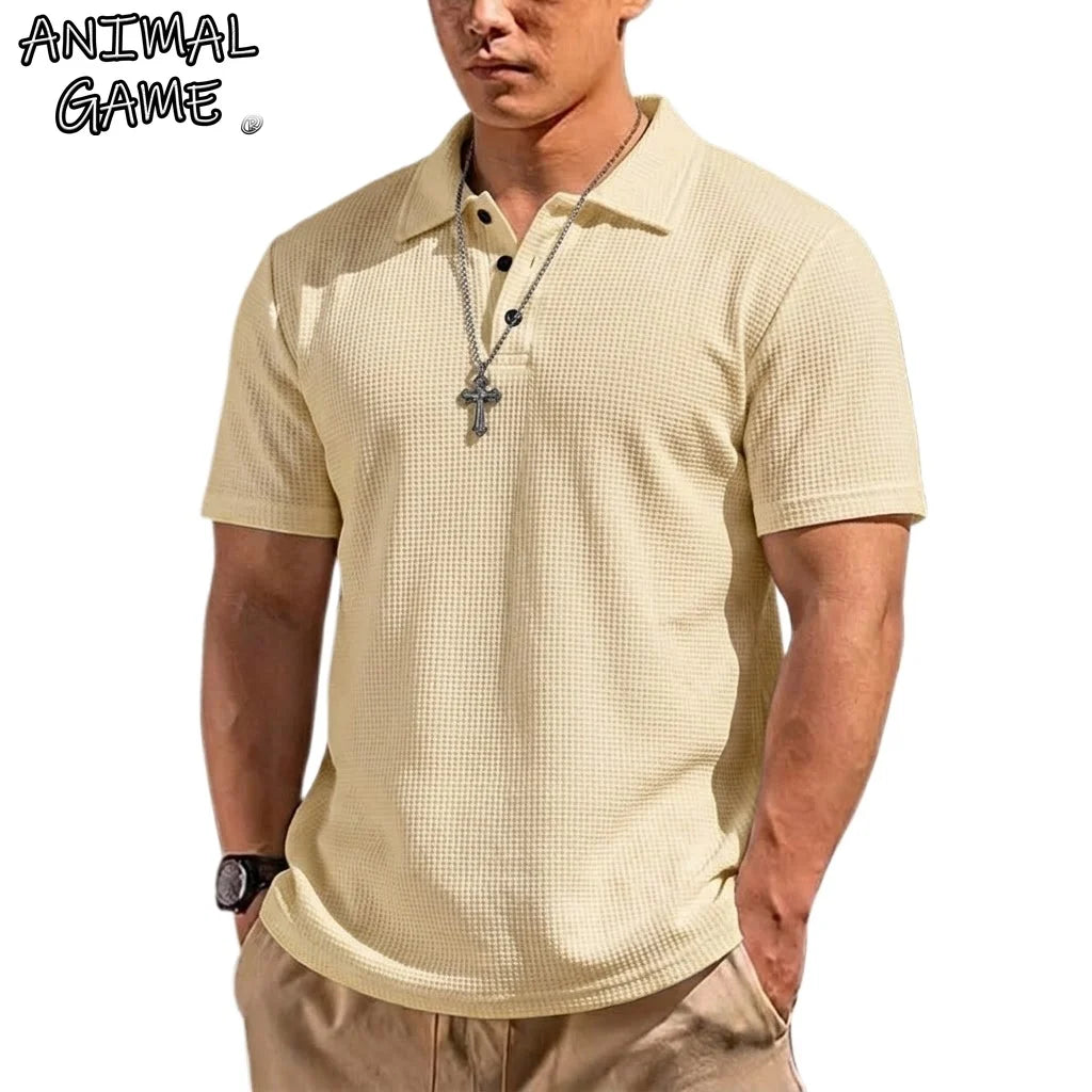 Beeckhoven™ | Zomer Heren Poloshirt Met Korte Mouwen