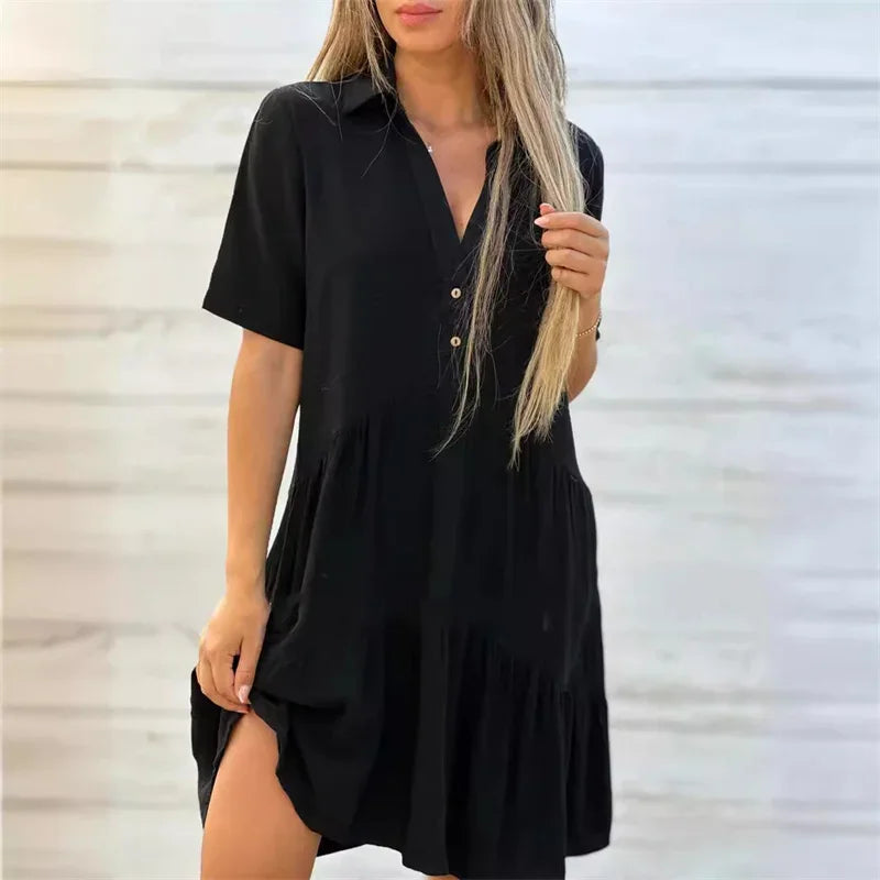 Beeckhoven ™ | Elegante Damesjurk Met V-Hals