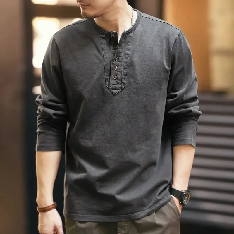 Beeckhoven™ | Retro Shirt Met Lange Mouwen
