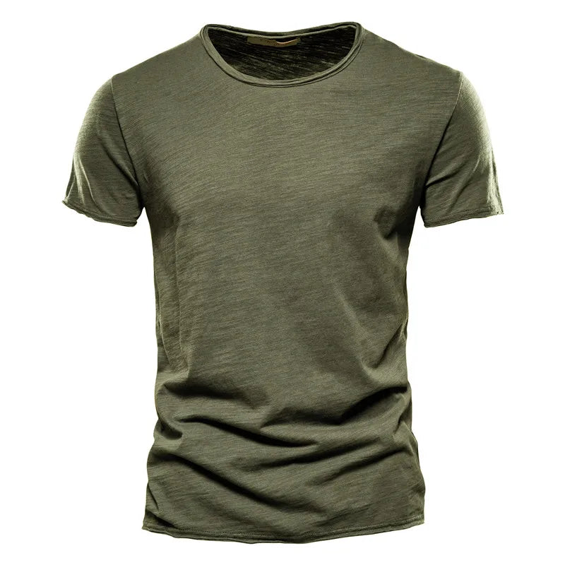 Beeckhoven™ | Katoenen Zomershirt Met Ronde Hals