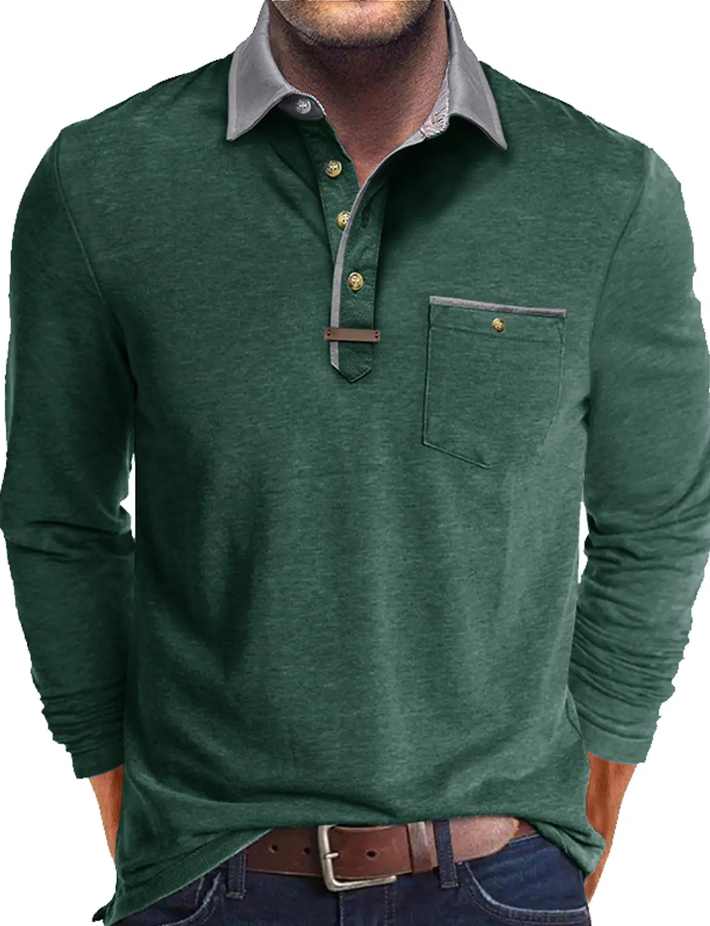 Beeckhoven™ | Klassiek Shirt Met Lange Mouwen
