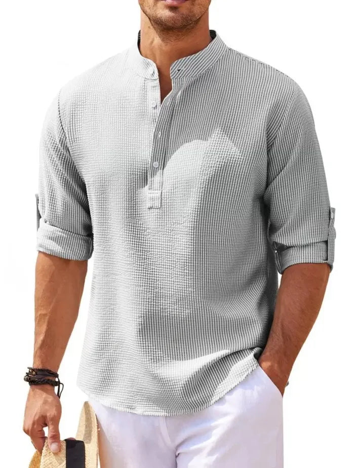 Beeckhoven™ | Casual Zomer Shirt Met Knopen