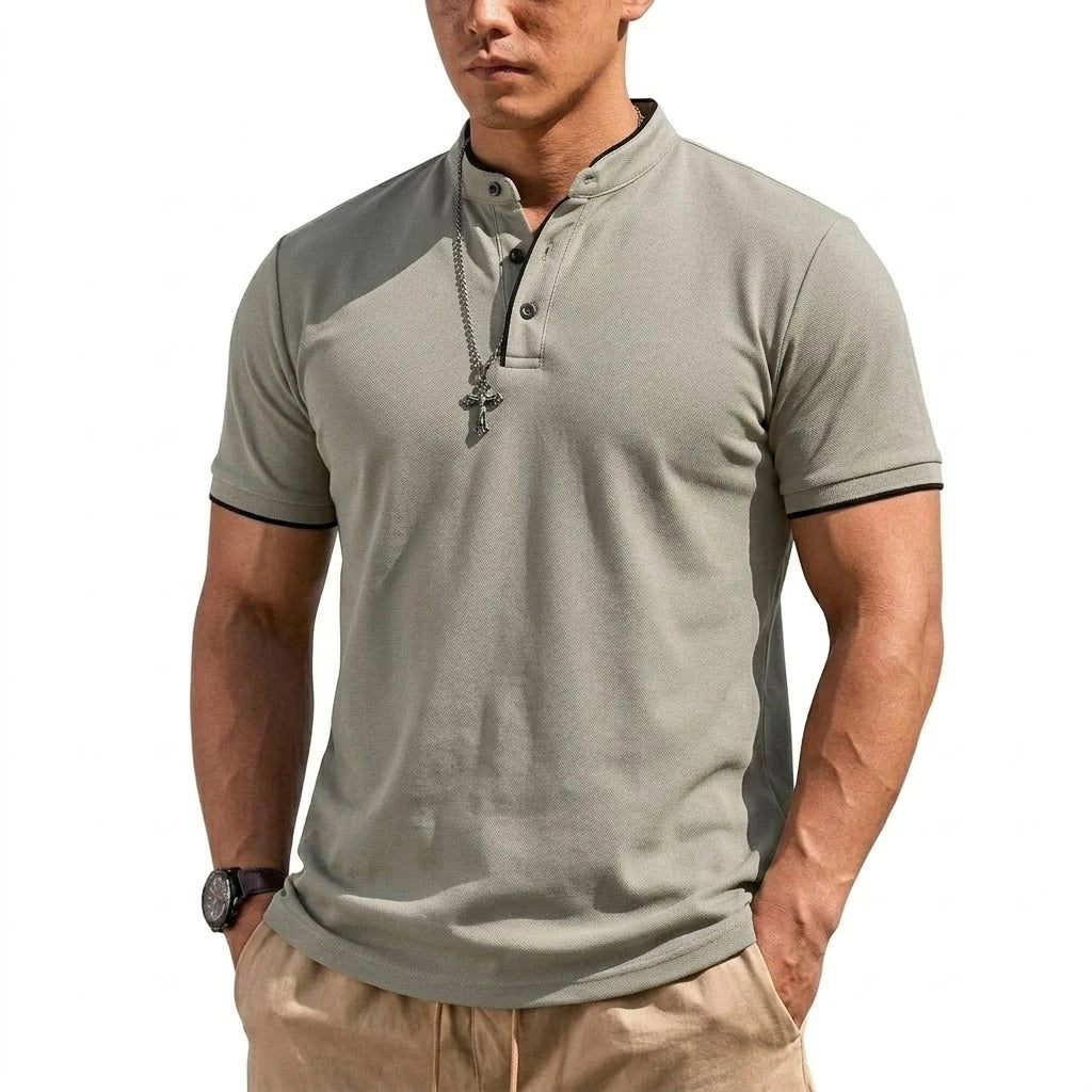 Beeckhoven™ | Zomer Henley-Shirt
